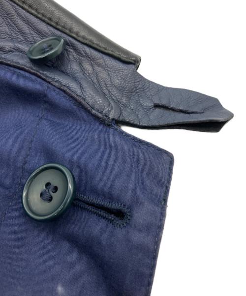 BALENCIAGA（バレンシアガ）BALENCIAGA (バレンシアガ) リバーシブルレザーコンビコート ブラック サイズ:46の古着・服飾アイテム