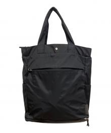 emmi atelier（エミアトリエ）の古着「eco 撥水 3wayトートバックパック」｜ブラック