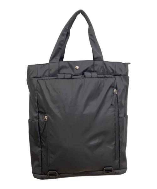 emmi atelier（エミアトリエ）emmi atelier (エミアトリエ) eco 撥水 3wayトートバックパック ブラック サイズ:Fの古着・服飾アイテム