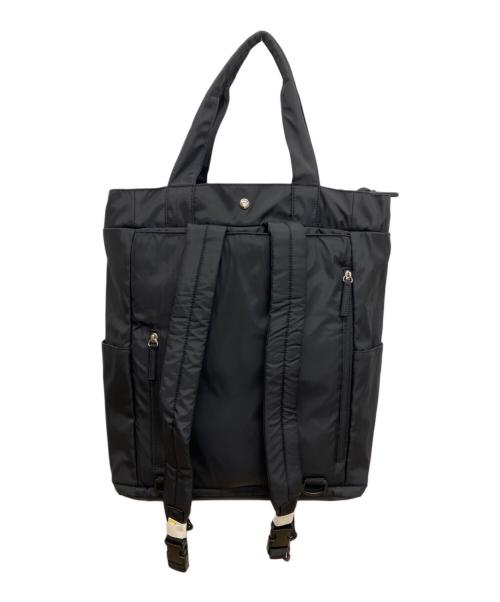 emmi atelier（エミアトリエ）emmi atelier (エミアトリエ) eco 撥水 3wayトートバックパック ブラック サイズ:Fの古着・服飾アイテム