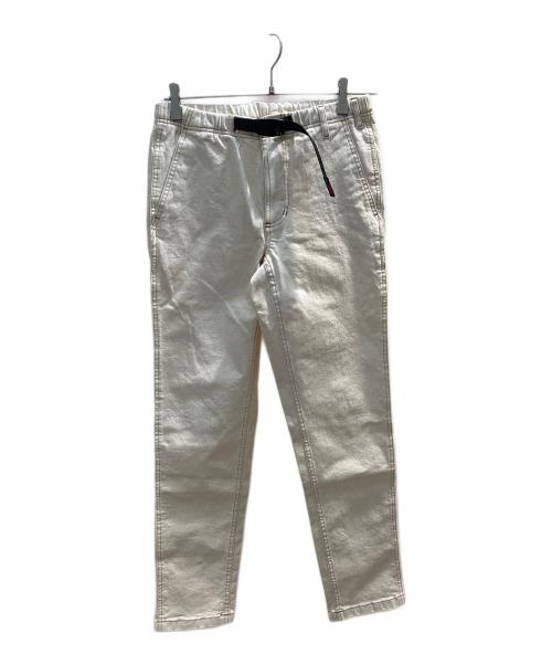 GRAMICCI（グラミチ）GRAMICCI (グラミチ) デニムテーパードパンツ アイボリー サイズ:Sの古着・服飾アイテム