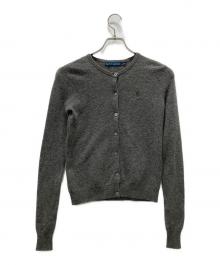 RALPH LAUREN（ラルフローレン）の古着「カシミヤ混カーディガン」｜グレー