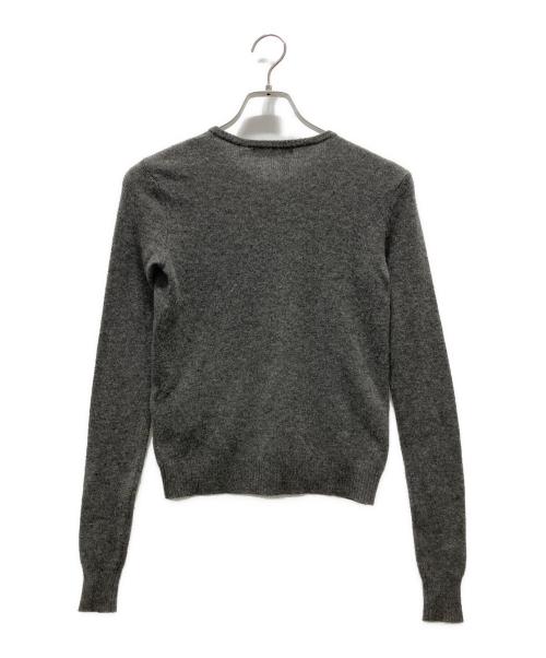 RALPH LAUREN（ラルフローレン）RALPH LAUREN (ラルフローレン) カシミヤ混カーディガン グレー サイズ:XSの古着・服飾アイテム