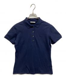 LACOSTE（ラコステ）の古着「ストレッチコットンピケポロシャツ」｜ネイビー