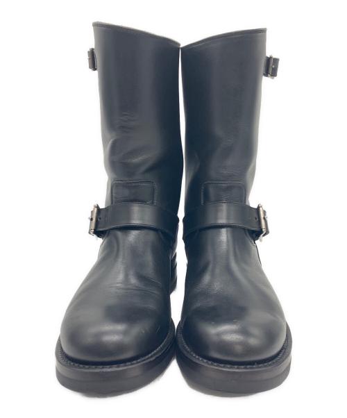 foot the coacher（フットザコーチャー）foot the coacher (フットザコーチャー) エンジニアブーツ ブラック サイズ:8の古着・服飾アイテム