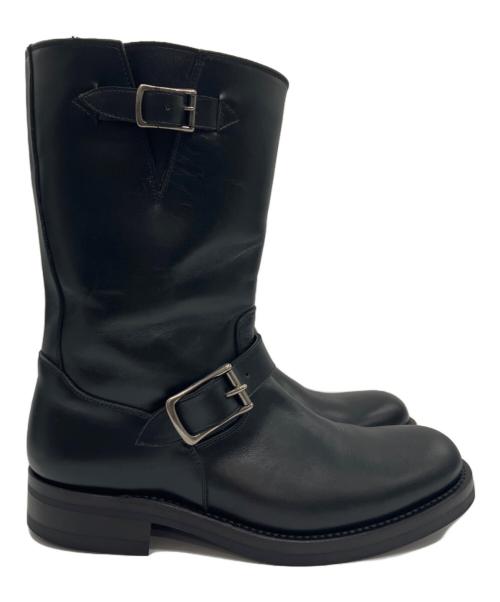 foot the coacher（フットザコーチャー）foot the coacher (フットザコーチャー) エンジニアブーツ ブラック サイズ:8の古着・服飾アイテム