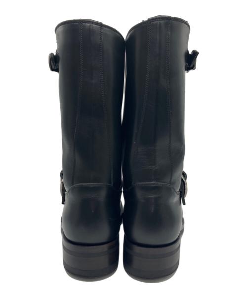 foot the coacher（フットザコーチャー）foot the coacher (フットザコーチャー) エンジニアブーツ ブラック サイズ:8の古着・服飾アイテム