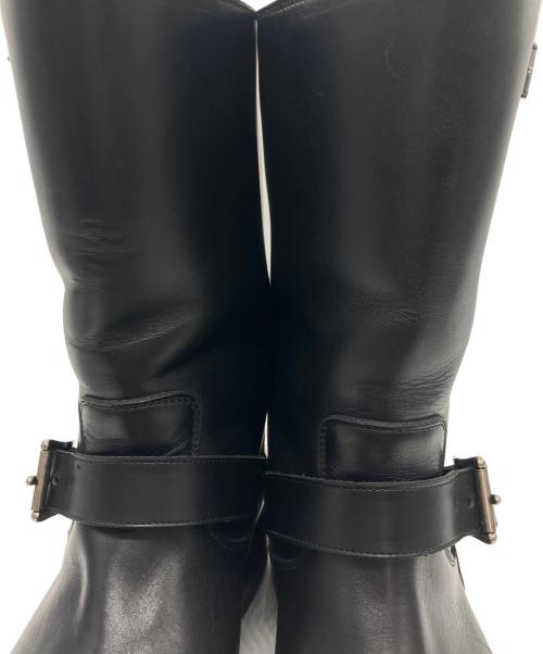 foot the coacher（フットザコーチャー）foot the coacher (フットザコーチャー) エンジニアブーツ ブラック サイズ:8の古着・服飾アイテム