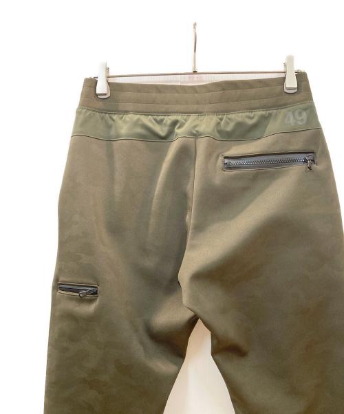 TFW49（ティーエフダブリューフォーティーナイン）TFW49 (ティーエフダブリューフォーティーナイン) 3LAYER TRACK PANTS オリーブ サイズ:3の古着・服飾アイテム