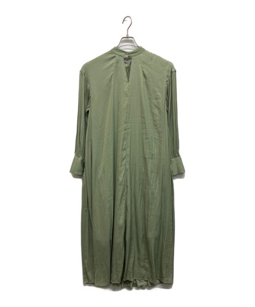 CLANE（クラネ）CLANE (クラネ) DOUBLE FACE LOOSE ONE PIECE グリーン サイズ:1の古着・服飾アイテム