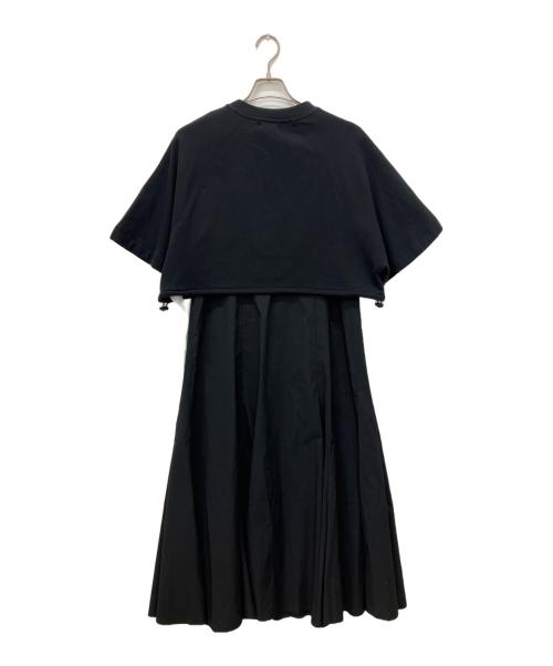 emmi atelier（エミアトリエ）emmi atelier (エミアトリエ) 裏毛TOPSアメスリワンピースSET ブラック サイズ:Sの古着・服飾アイテム