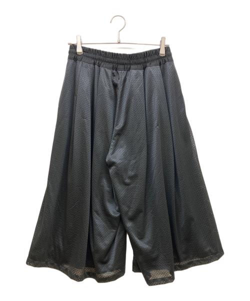 SYUMAN.（シュウマン）SYUMAN. (シュウマン) Frag Mesh Harf Pants ブラック サイズ:SIZE 1の古着・服飾アイテム