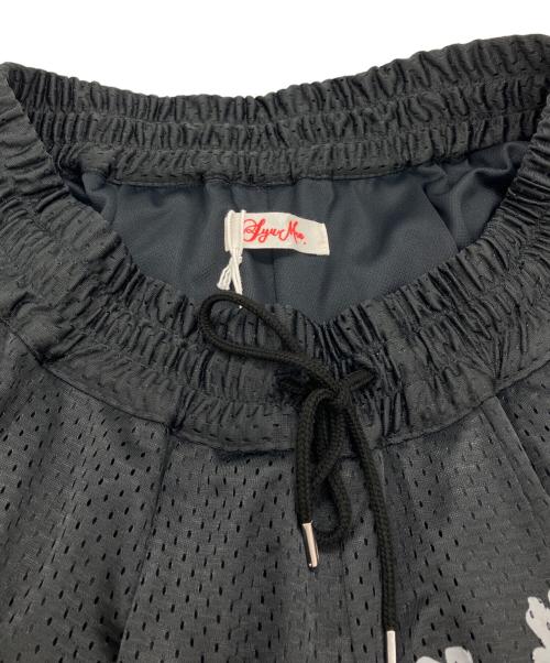 SYUMAN.（シュウマン）SYUMAN. (シュウマン) Frag Mesh Harf Pants ブラック サイズ:SIZE 1の古着・服飾アイテム
