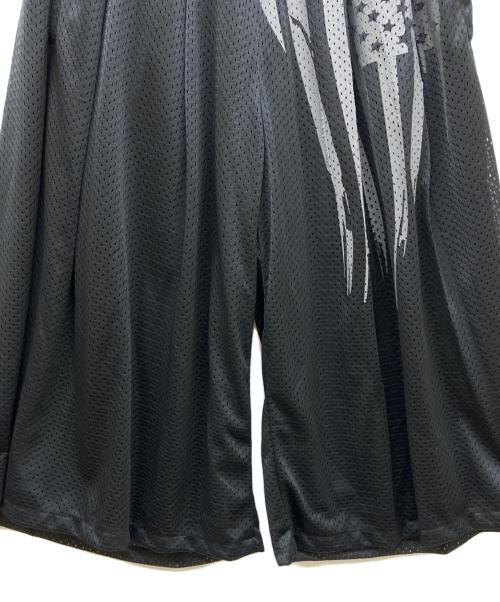 SYUMAN.（シュウマン）SYUMAN. (シュウマン) Frag Mesh Harf Pants ブラック サイズ:SIZE 1の古着・服飾アイテム