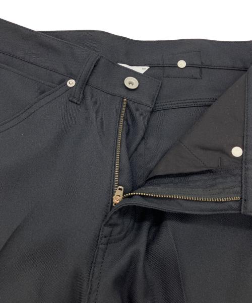 DAIRIKU（ダイリク）DAIRIKU (ダイリク) Painter Pressed Pants ブラック サイズ:SIZE 68.5cm (W27)の古着・服飾アイテム