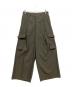 Rich I（リッチアイ）の古着「TUCK WIDE CARGO TROUSER」｜オリーブ