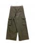 Rich I (リッチアイ) TUCK WIDE CARGO TROUSER オリーブ サイズ:46：18000円