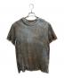 Charlie Constantinou（チャーリーコンスタンティノー）の古着「Printed T-shirt」｜ブラウン×ブルー