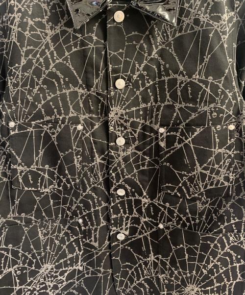 masu（エムエーエスユー）MASU (エムエーエスユー) FLOCKY WEB COVERALL ブラック サイズ:46の古着・服飾アイテム