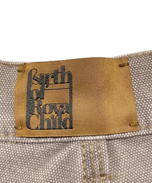 BIRTH OF ROYAL CHILD（バース オブ ロイヤル チャイルド）BIRTH OF ROYAL CHILD (バース オブ ロイヤル チャイルド) Redial 20k Diamond Jorts ウォッシュブラウン サイズ:Sの古着・服飾アイテム