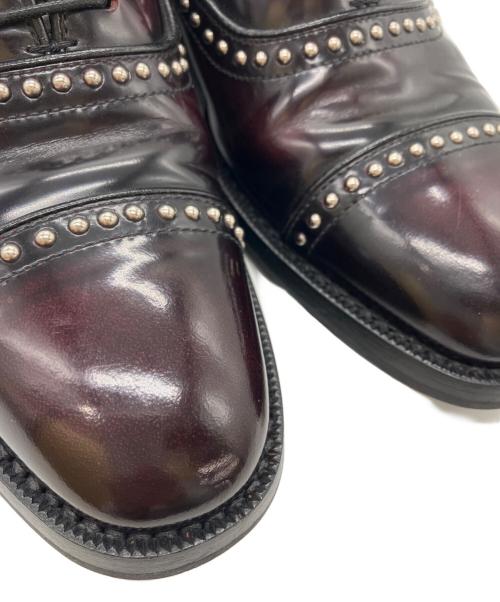 CHURCH'S（チャーチ）CHURCH'S (チャーチ) スタッズオックスフォードシューズ バーガンディー サイズ:36の古着・服飾アイテム