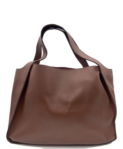 STELLA McCARTNEY（ステラマッカートニー）STELLA McCARTNEY (ステラマッカートニー) STELLA McCARTNEY　ステラロゴ トートバッグ ブラウンの古着・服飾アイテム