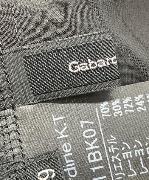Gabardine K.T（ギャバシンケーティー）Gabardine K.T (ギャバシンケーティー) バイアス柄カットジャカード プルオーバー ブラック サイズ:Mの古着・服飾アイテム
