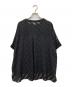 Gabardine K.T (ギャバシンケーティー) バイアス柄カットジャカード プルオーバー ブラック サイズ:M：4000円
