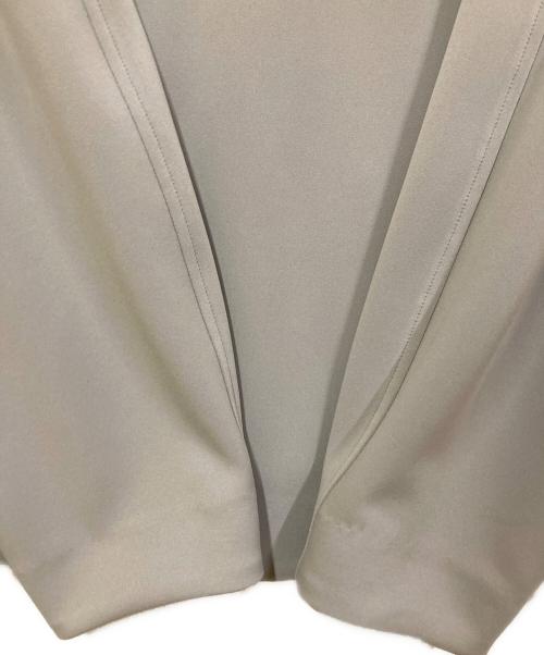 comme ca（コムサ）comme ca (コムサ) アクアスーティングジャージー ノーカラーブルゾン グレー サイズ:SIZE Mの古着・服飾アイテム