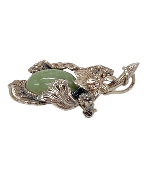 WILLIAM MORRIS（ウィリアムモリス）William Morris (ウィリアムモリス) ルリハコベ 翡翠 ブローチペンダントトップ　925 サイズ:実寸参照の古着・服飾アイテム