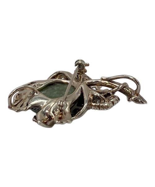 WILLIAM MORRIS（ウィリアムモリス）William Morris (ウィリアムモリス) ルリハコベ 翡翠 ブローチペンダントトップ　925 サイズ:実寸参照の古着・服飾アイテム