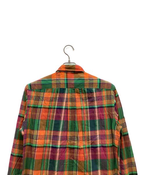 POLO RALPH LAUREN（ポロ・ラルフローレン）POLO RALPH LAUREN (ポロ・ラルフローレン) チェックシャツ オレンジ サイズ:Sの古着・服飾アイテム