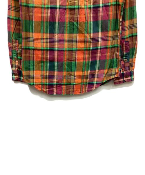 POLO RALPH LAUREN（ポロ・ラルフローレン）POLO RALPH LAUREN (ポロ・ラルフローレン) チェックシャツ オレンジ サイズ:Sの古着・服飾アイテム