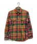 POLO RALPH LAUREN（ポロ・ラルフローレン）の古着「チェックシャツ」｜オレンジ
