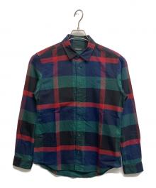 BLACK LABEL CRESTBRIDGE（ブラックレーベル クレストブリッジ）の古着「チェックシャツ」｜ネイビー