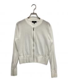 theory（セオリー）の古着「シアーボンバージャケット」｜ホワイト