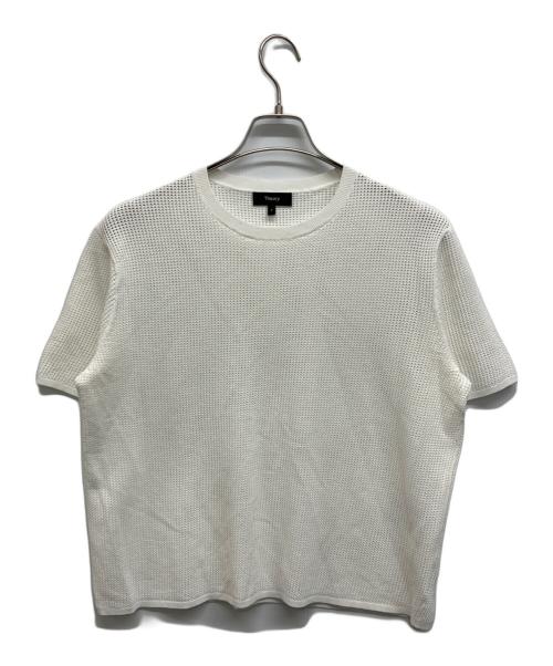 theory（セオリー）theory (セオリー) WOOSTER CREPE KNIT POINTE ホワイト サイズ:Sの古着・服飾アイテム