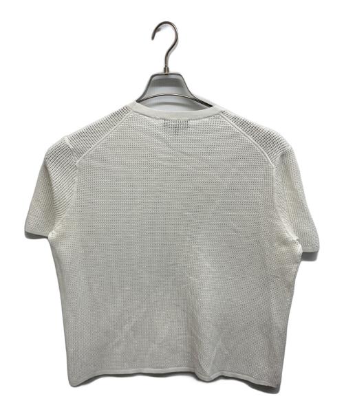 theory（セオリー）theory (セオリー) WOOSTER CREPE KNIT POINTE ホワイト サイズ:Sの古着・服飾アイテム