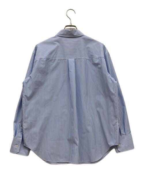 theory（セオリー）theory (セオリー) ストライプシャツ ブルー サイズ:Sの古着・服飾アイテム