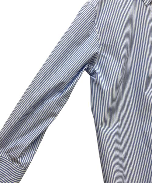 theory（セオリー）theory (セオリー) ストライプシャツ ブルー サイズ:Sの古着・服飾アイテム