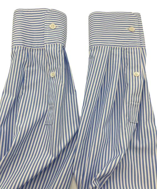 theory（セオリー）theory (セオリー) ストライプシャツ ブルー サイズ:Sの古着・服飾アイテム