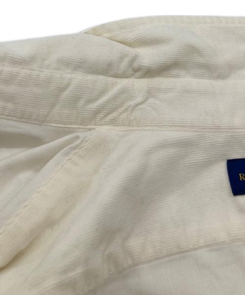 RALPH LAUREN（ラルフローレン）RALPH LAUREN (ラルフローレン) コーデュロイシャツ オフホワイト サイズ:Mの古着・服飾アイテム