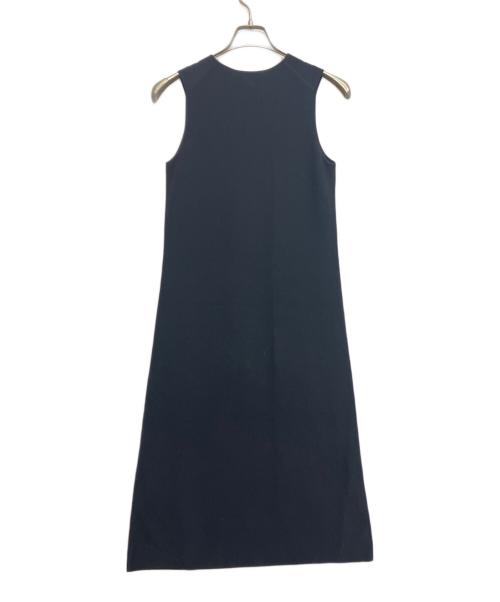 theory（セオリー）theory (セオリー) Wooster Crepe Knit SLVLESS Shift DR ブラック サイズ:Sの古着・服飾アイテム