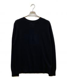 JIL SANDER（ジルサンダー）の古着「ファインカシミヤメリノセーター」｜ブラック