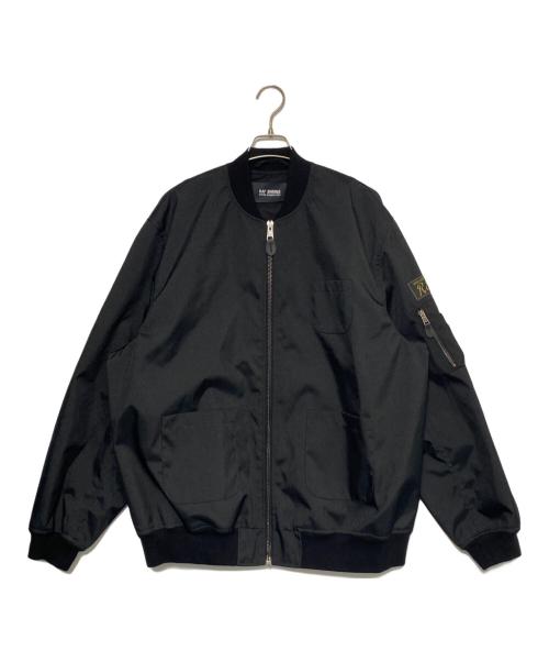 RAF SIMONS（ラフシモンズ）RAF SIMONS (ラフシモンズ) 22SS Grimcrawler ボンバージャケット ジップアップ ブラック サイズ:Sの古着・服飾アイテム