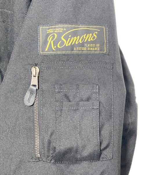 RAF SIMONS（ラフシモンズ）RAF SIMONS (ラフシモンズ) 22SS Grimcrawler ボンバージャケット ジップアップ ブラック サイズ:Sの古着・服飾アイテム