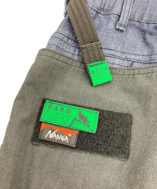 NANGA（ナンガ）NANGA (ナンガ) H.A.K.U (ハク) スリーディメンションテーパードパンツ インディゴ サイズ:Lの古着・服飾アイテム