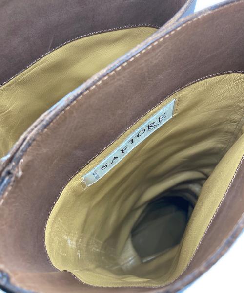 SARTORE（サルトル）SARTORE (サルトル) ジョッキーブーツ ブラウン サイズ:SIZE 35 1/2の古着・服飾アイテム