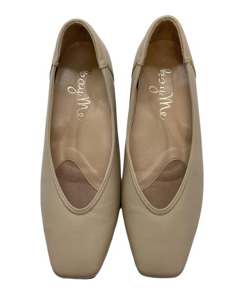 kay me（ケイミー）kay me (ケイミー) ほわほわフラッツ パンプス ベージュ サイズ:SIZE 22.5cmの古着・服飾アイテム