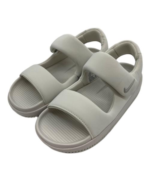 NIKE（ナイキ）NIKE (ナイキ) NIKE CALM SANDAL ホワイト サイズ:US6 UK3.5 EUR36.5 cm23 BR35 CN230の古着・服飾アイテム